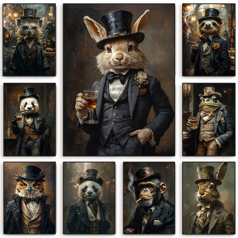 Pet Portrait Custom - لوحة فنية على القماش لصور الحيوانات