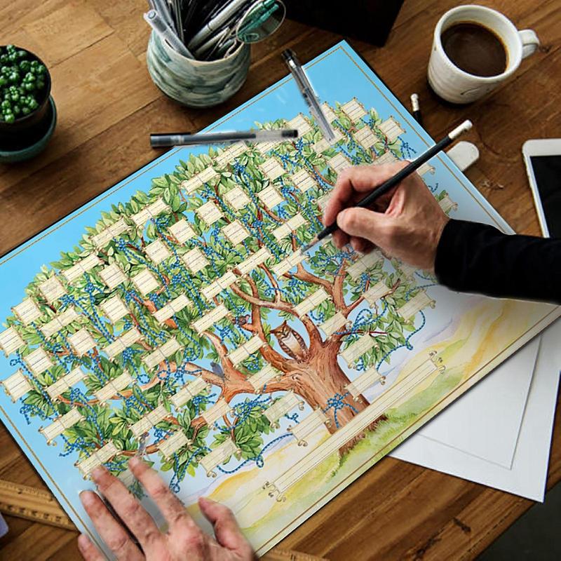 مخطط شجرة العائلة القابل للتعب - مراجعة Family Tree Print وسعره